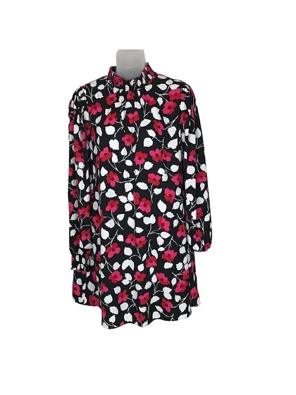 Kate Spade Floral Print Mini Dress Size S